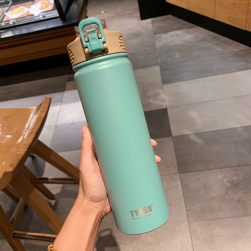 Large Stainless Steel Travel Thermos Bottle for Coffee Tea Water Double Wall Vacuum Insulated, 25Oz, 36 Hour Hot + 48 Hour Cold