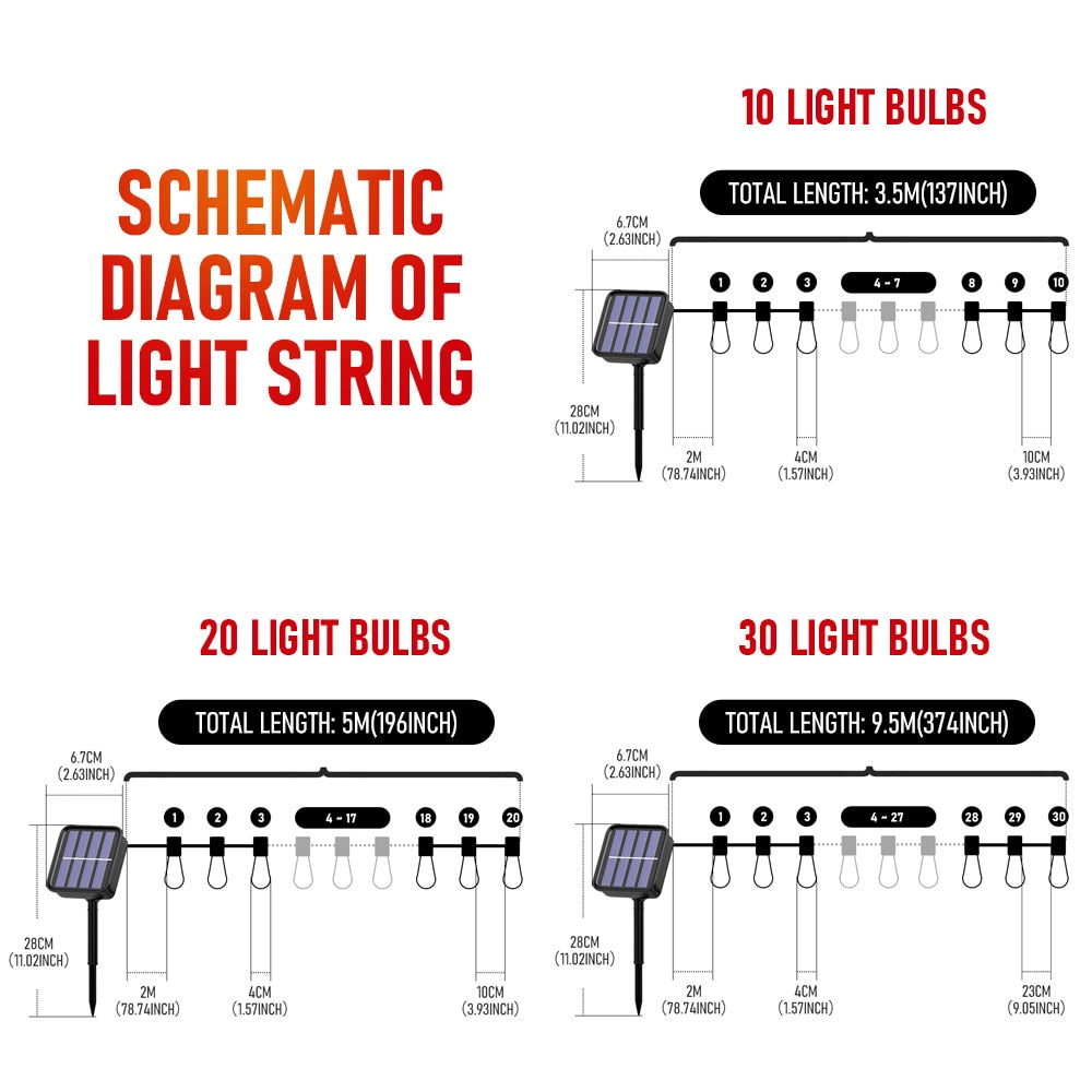 LED Solar Lights