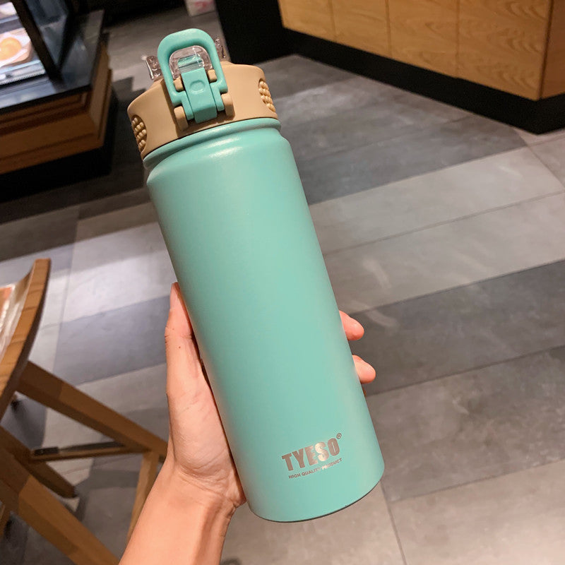 Large Stainless Steel Travel Thermos Bottle for Coffee Tea Water Double Wall Vacuum Insulated, 25Oz, 36 Hour Hot + 48 Hour Cold