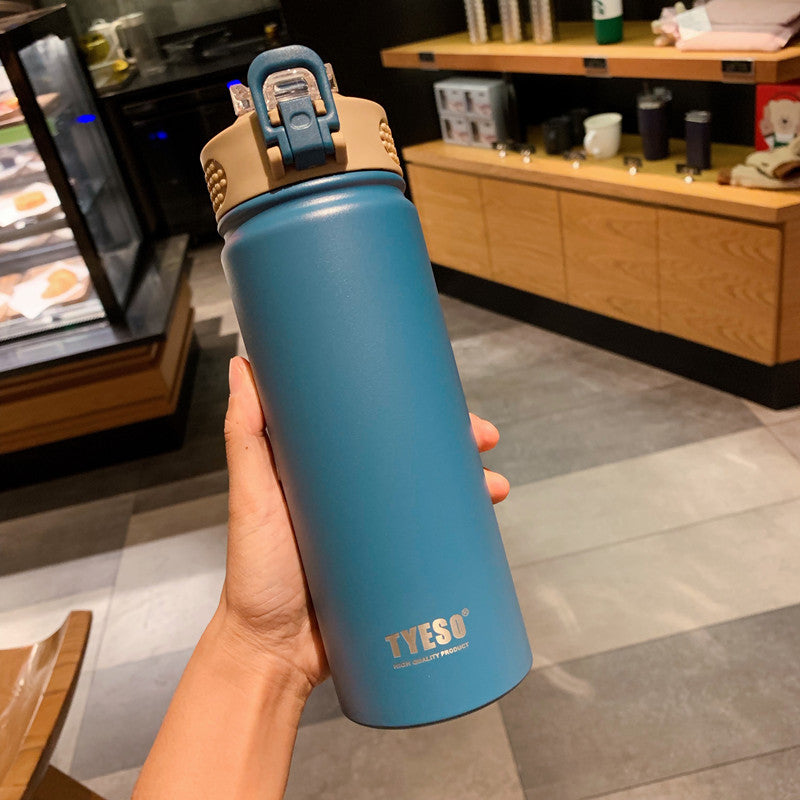 Large Stainless Steel Travel Thermos Bottle for Coffee Tea Water Double Wall Vacuum Insulated, 25Oz, 36 Hour Hot + 48 Hour Cold